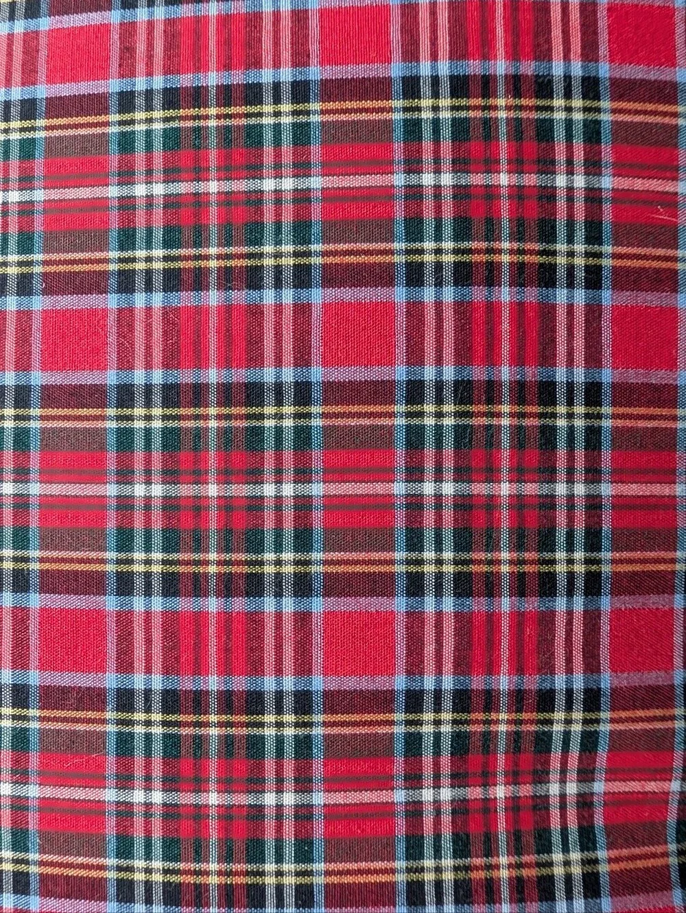 vintage RALPH LAUREN tartan plaid pillow